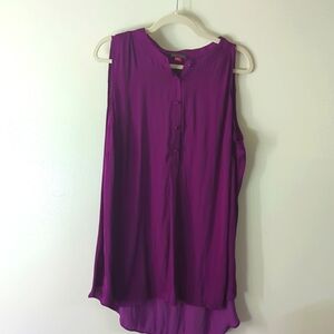 Vince Camuto 2x Fuschia Under Blouse